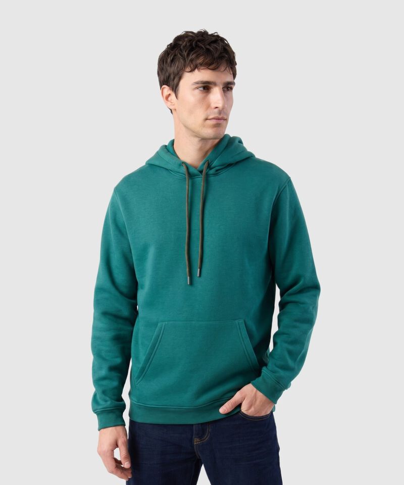 Buzo Con Capucha Y Bolsillo Para Hombre