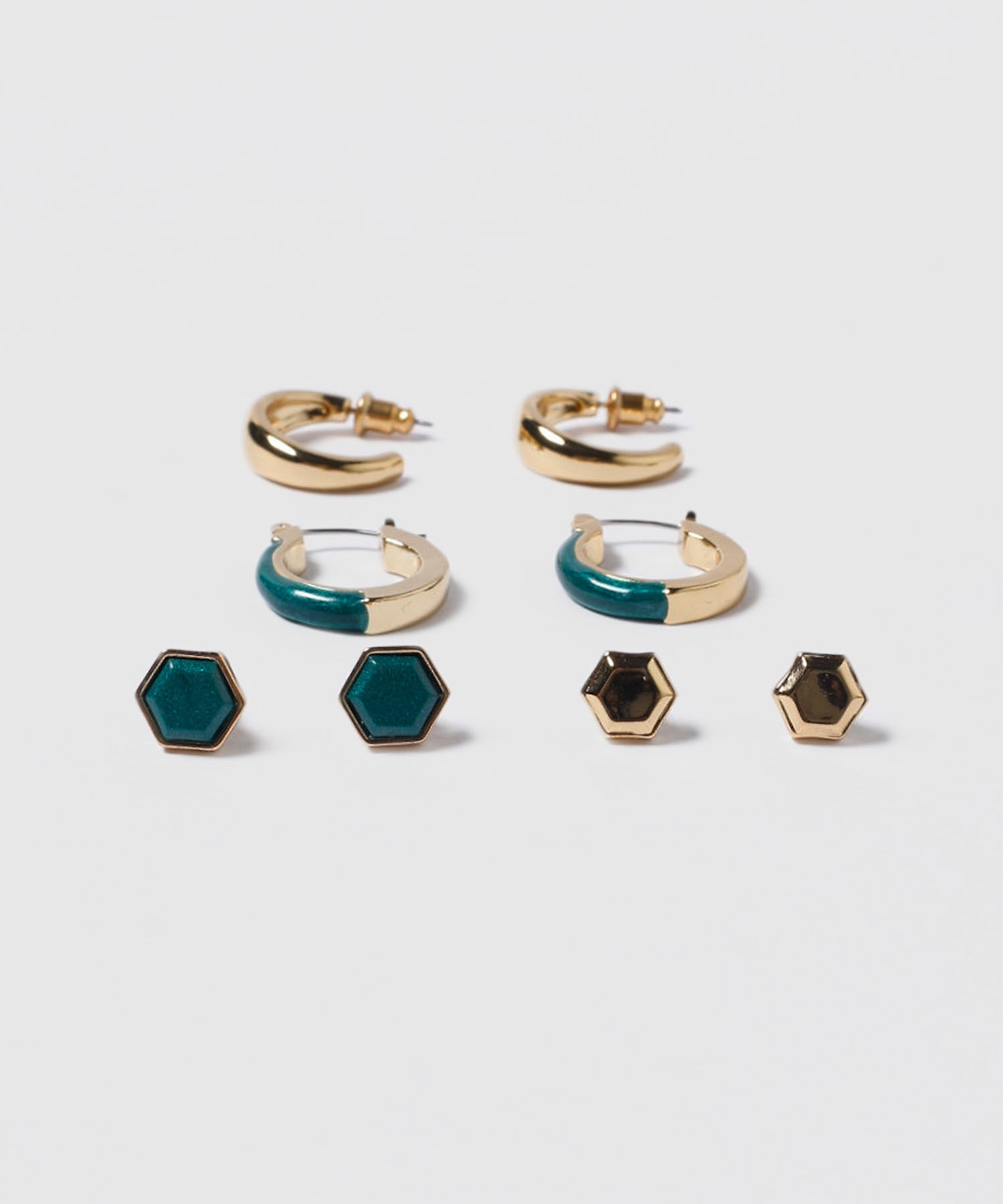 Aretes Set X 4 Pares De Aretes Ref. Kf233-0026-1