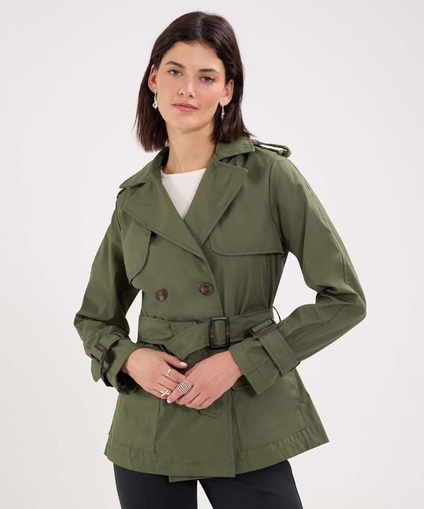 Chaqueta Trench image number null