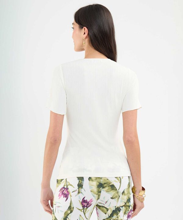 Camiseta Acanalada