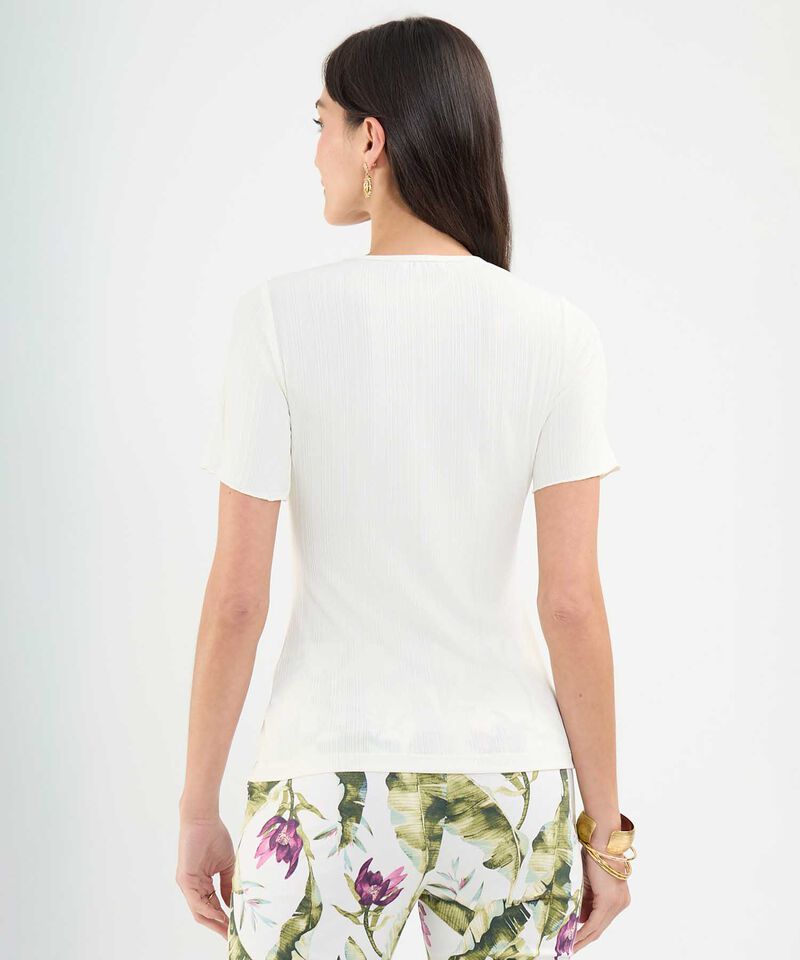 Camiseta Acanalada
