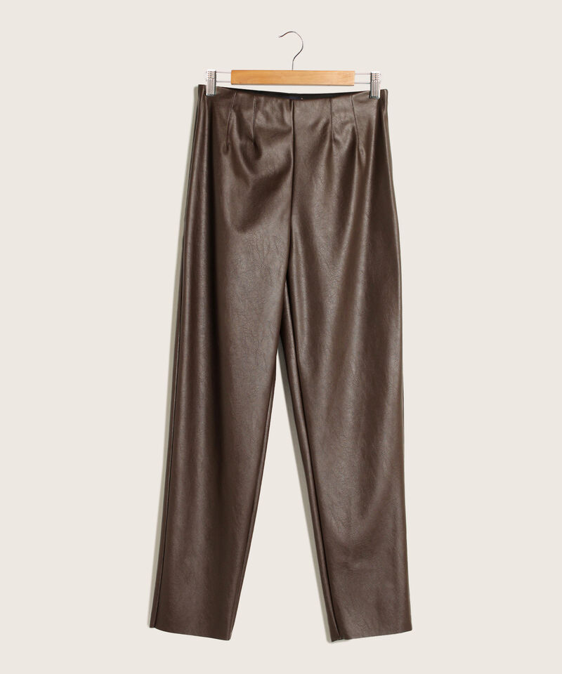 Leggings Preteñido Con Corte En Frente