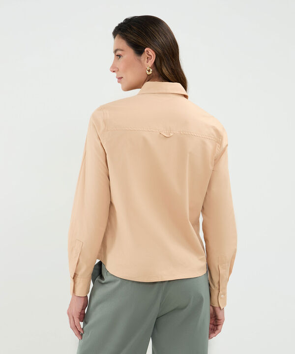 Camisa Bolsillos de Tapa