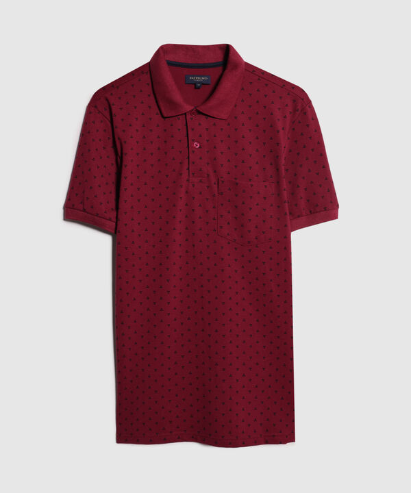 Polo Corte Slim Fit Blanco