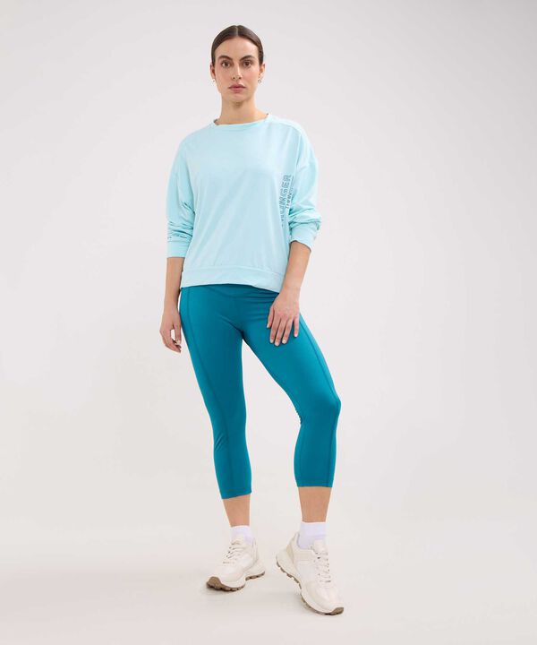 Leggings De Mujer De Diseño Deportivo Con Detalles Tejidos image number null