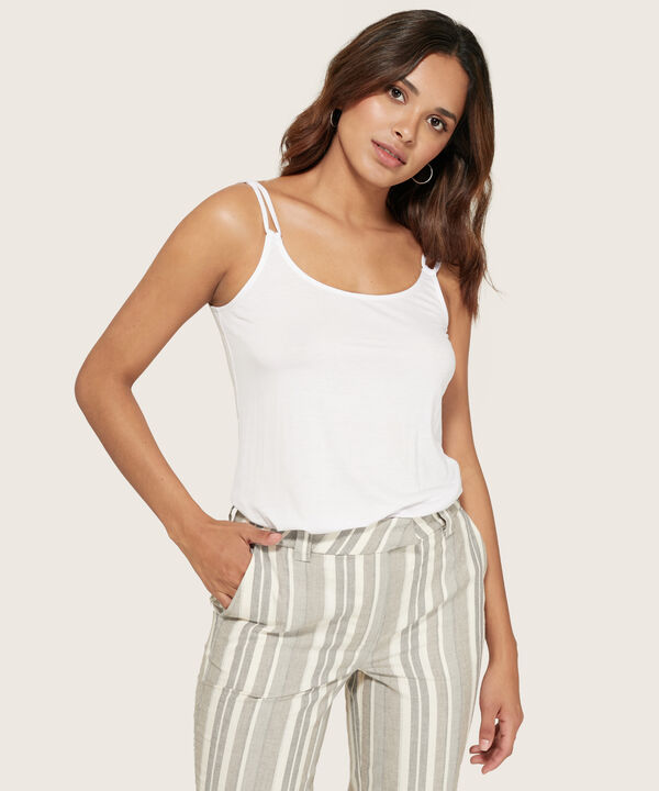 Camiseta De Tiras Dobles