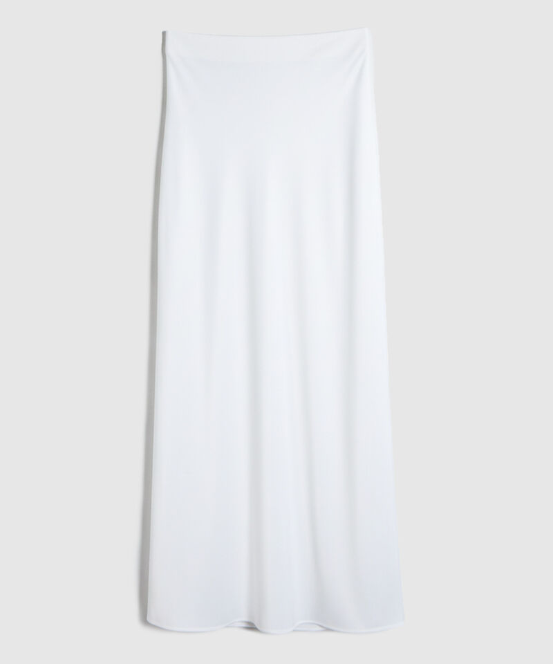 Falda Maxi Fluida con Pretina Interna para Mujer