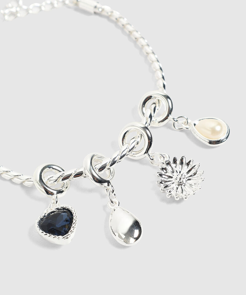 Pulsera Mujer Con Dijes Variados