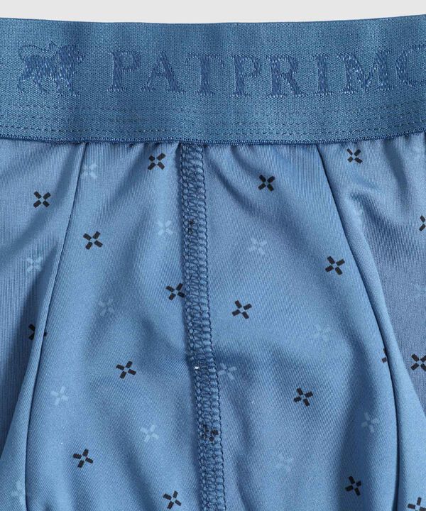 Boxer Medio Con Pretina El&aacute;stica Para Hombre