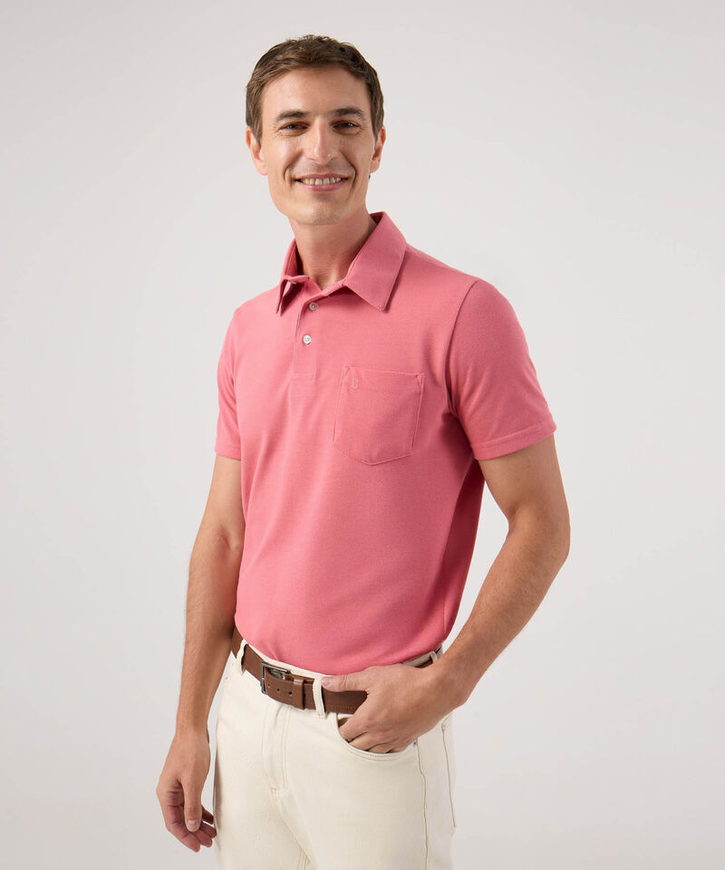 Polo Unicolor Cuello Duro