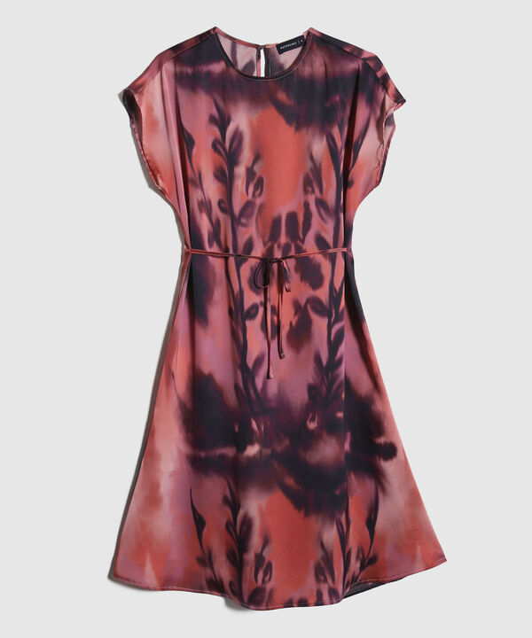 Vestido Estampado En Degrade