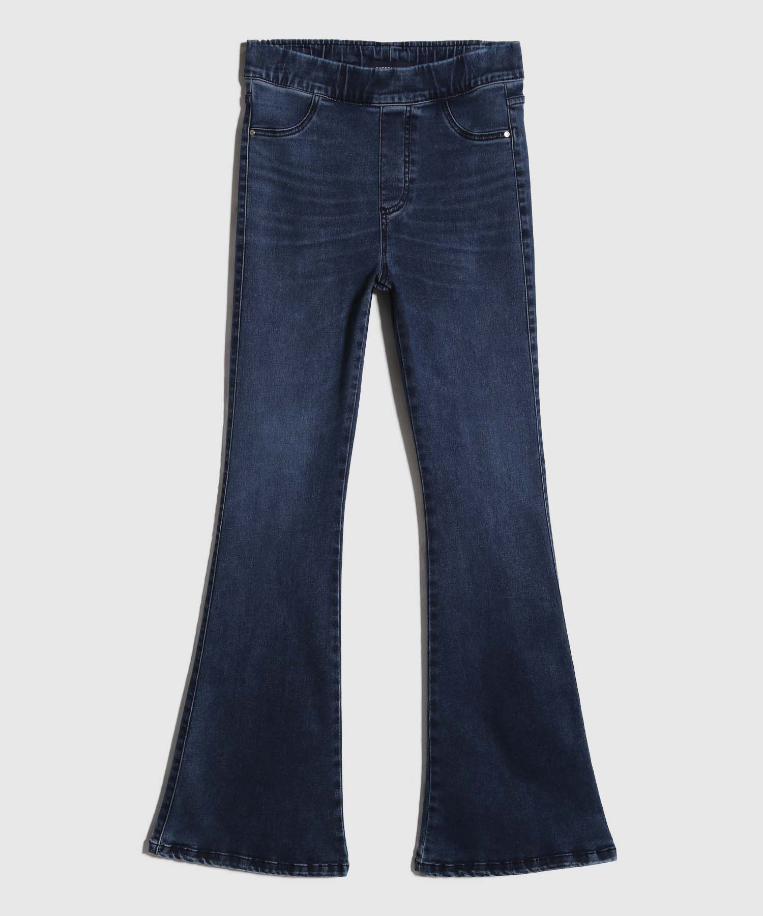 Jean Jegging Flare Azul Medio