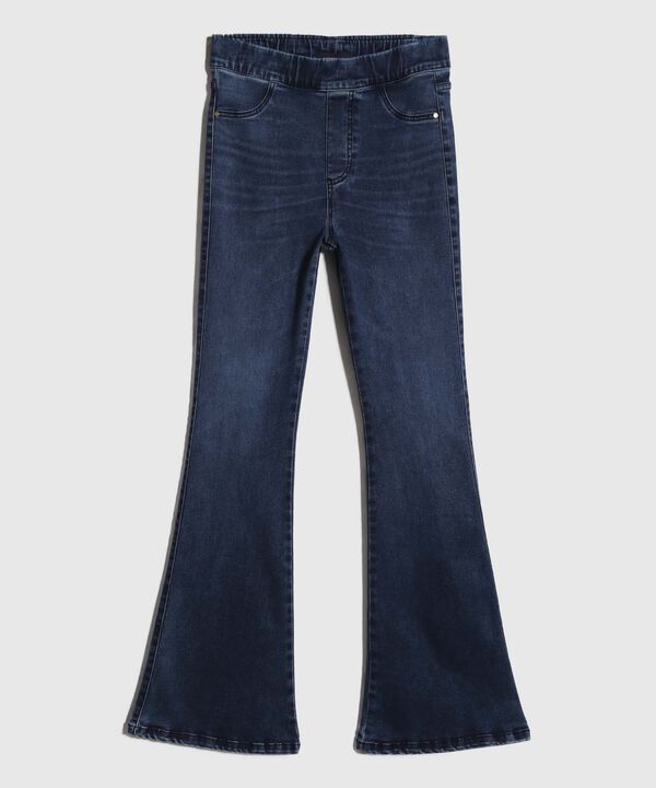 Jean Jegging Flare Azul Medio image number null