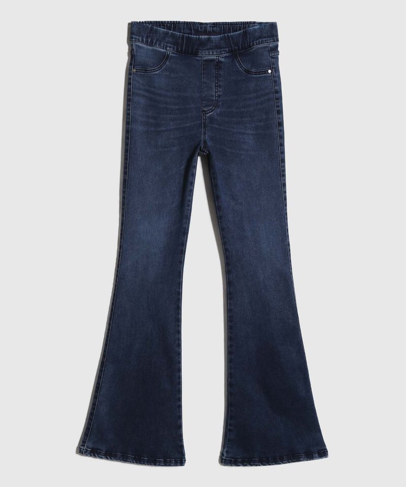 Jean Jegging Flare Azul Medio