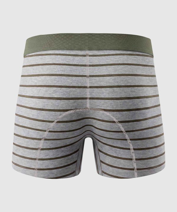 B&oacute;xer Medio a Rayas para Hombre