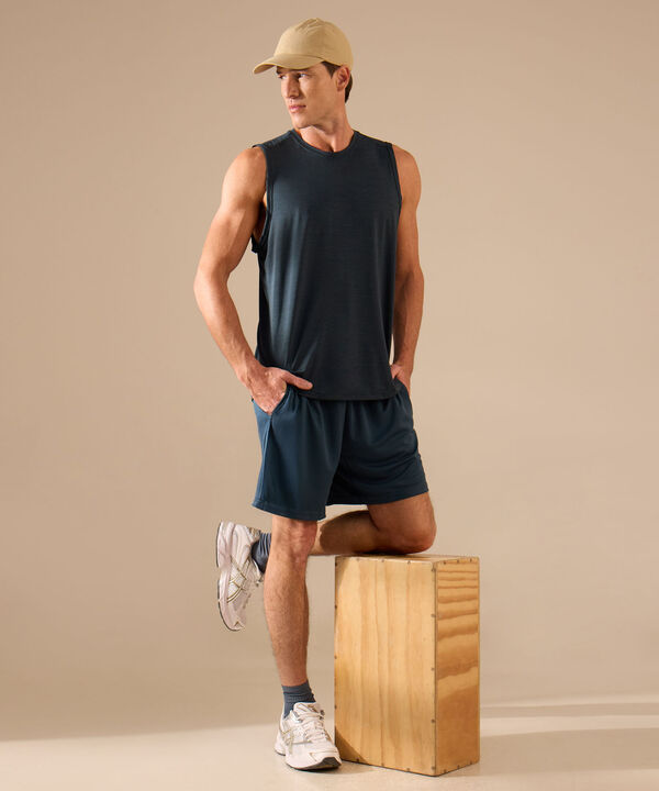 Camiseta Sin Mangas Deportiva para Hombre