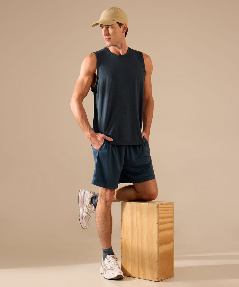 Camiseta Sin Mangas Deportiva para Hombre