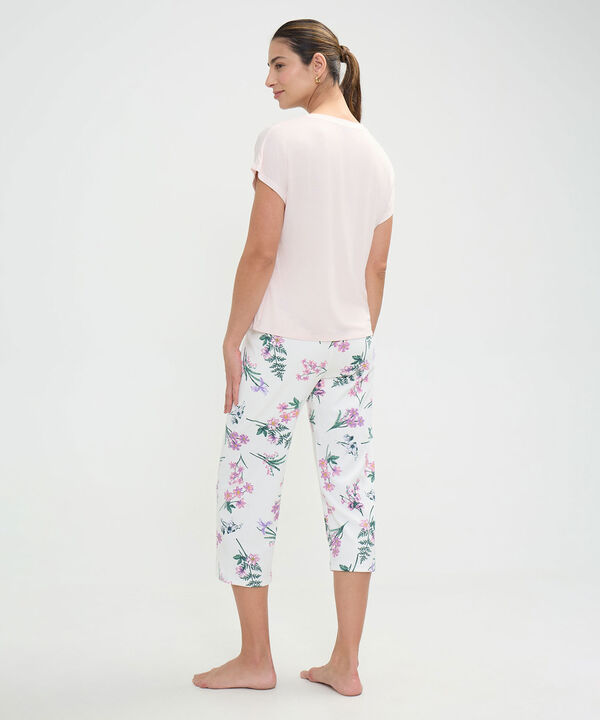 Conjunto de Pijama Estampado Floral