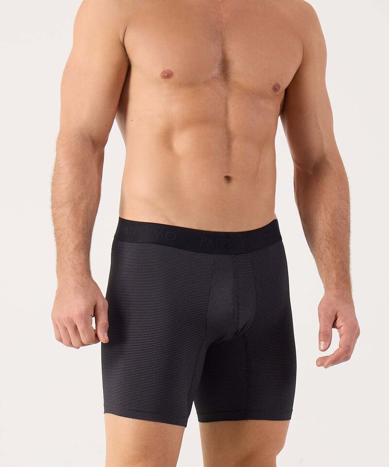 Pack X5 Boxer Medio  3Uni Tex/2Est En Microfibra