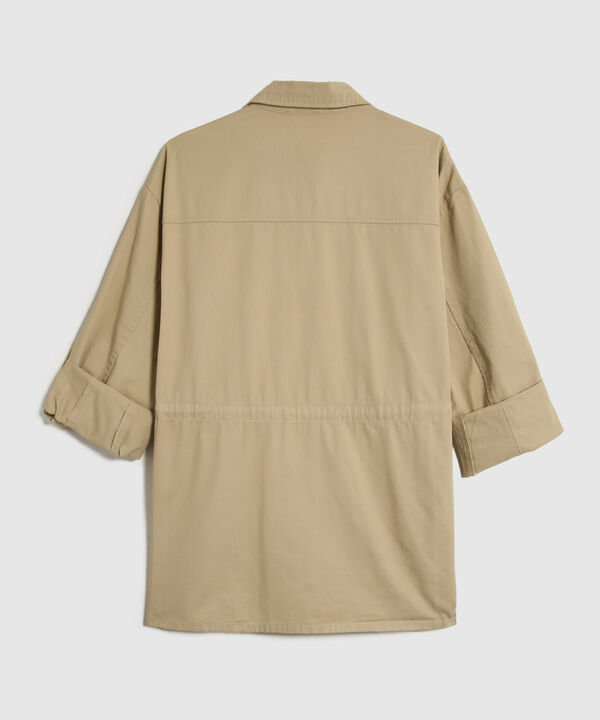 Chaqueta Unicolor Destructurada image number null