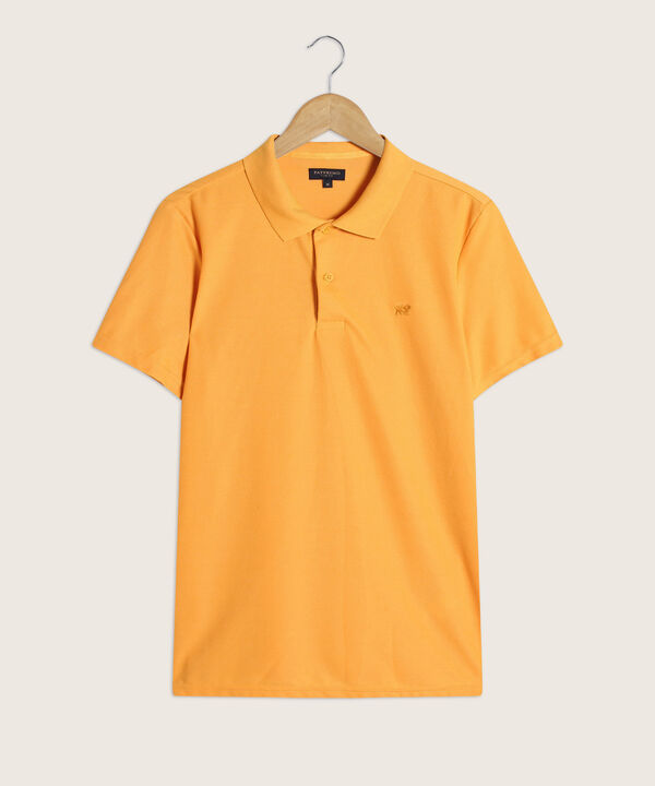 Polo Cuello Tejido Sin Bolsillo, Slim Fit