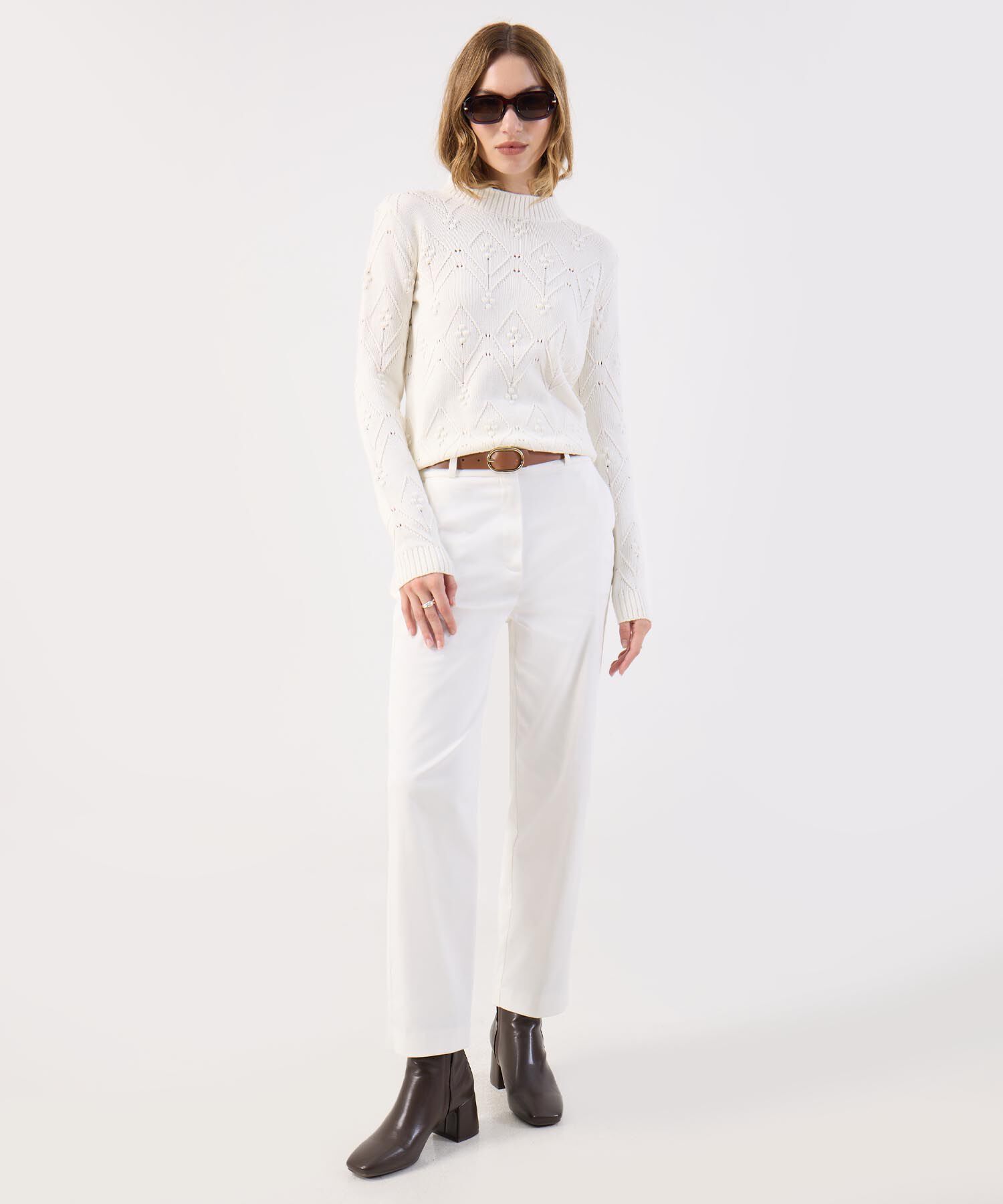 Pantalón Básico Clásico Elegante de Diario