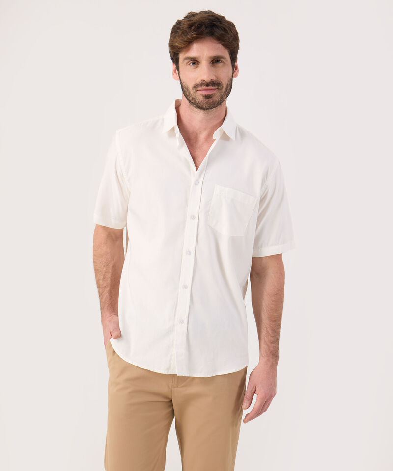 Camisa con Estampado de Puntos