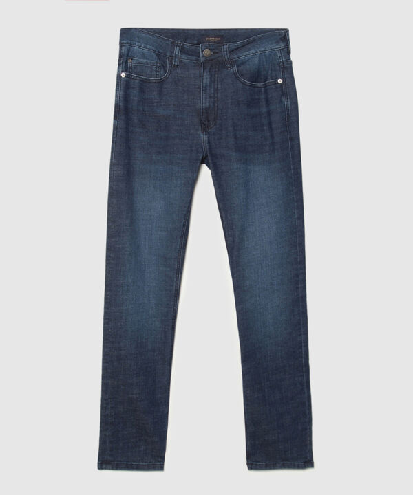 Jean Slim Tono Azul Oscuro