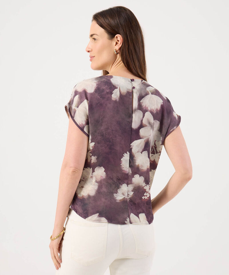Blusa Manga Corta Estampada