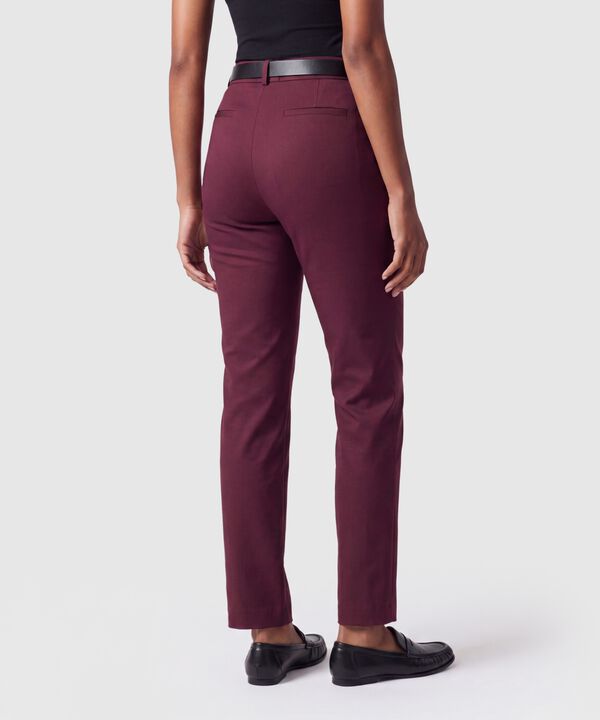 Pantal&oacute;n Chino Con Cintur&oacute;n Mujer