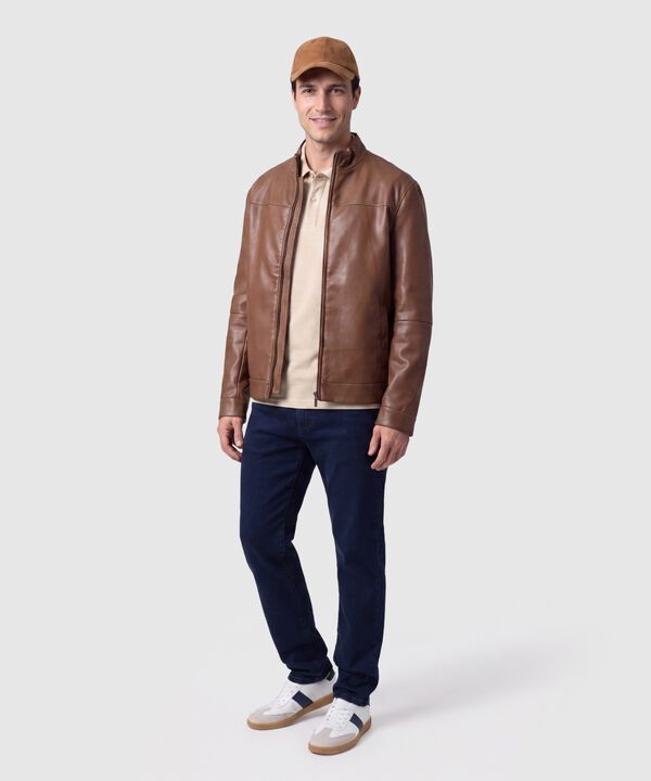 Polo Unicolor Para Hombre