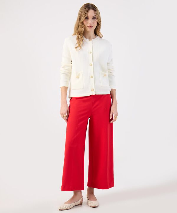 Pantalón Culotte Amplio Elegante image number null