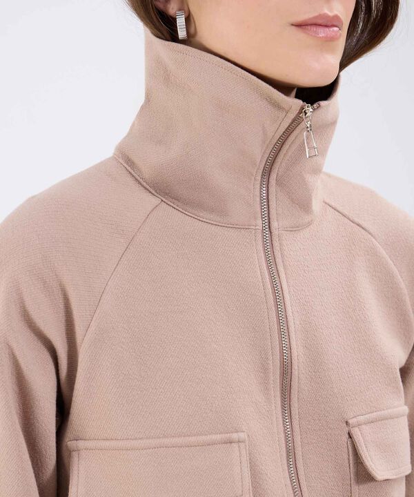 Chaqueta Casual Con Bolsillos De Parche image number null