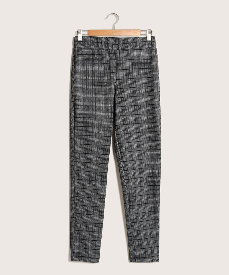 Leggings Prete&ntilde;ido Con Corte