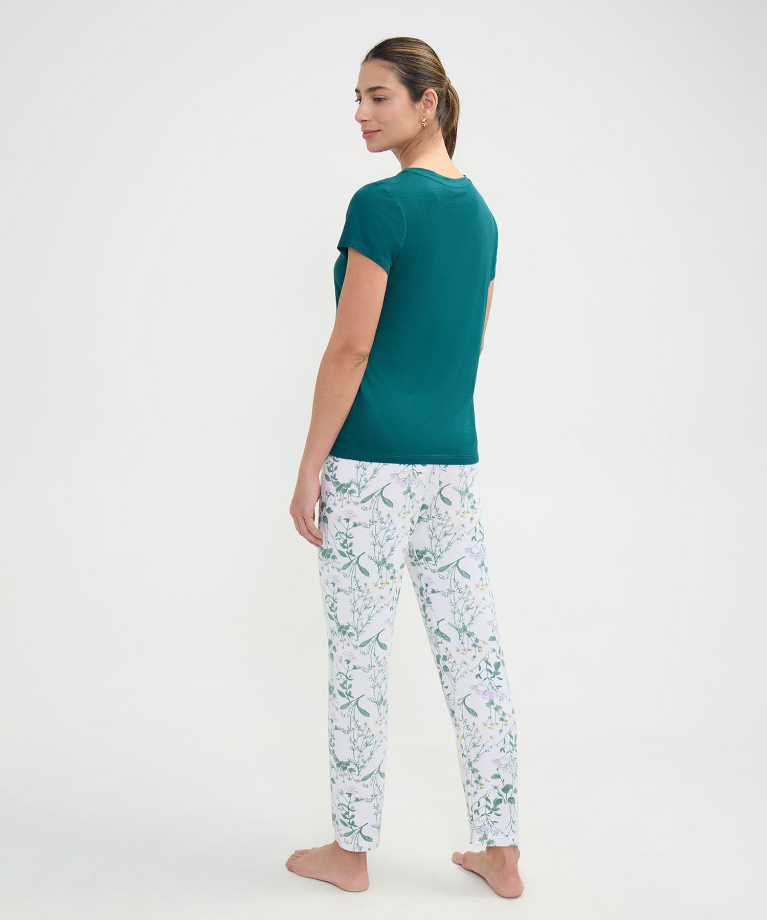 Conjunto de Pijama Estampada
