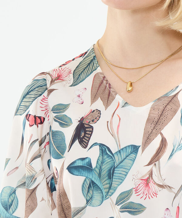 Blusa Estampado Botánico image number null