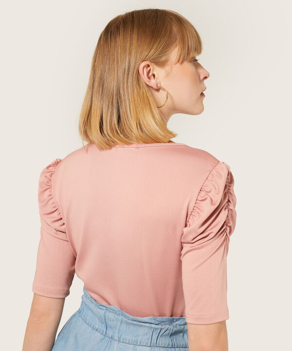 Camiseta con Ruche image number null