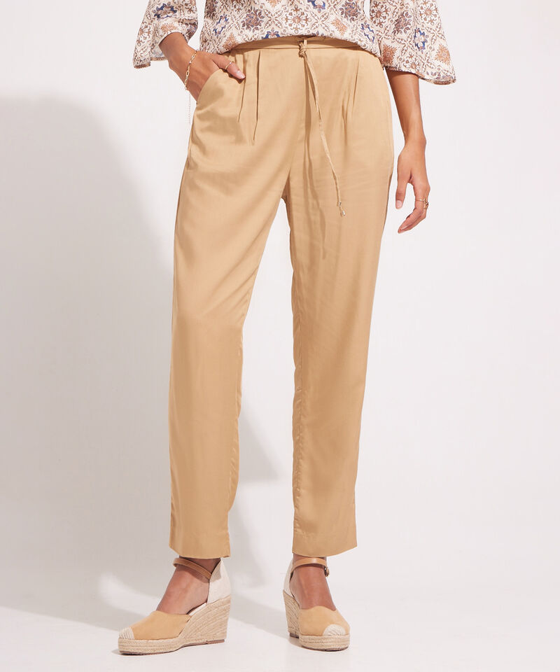 Pantalón Jogger Con Punteras