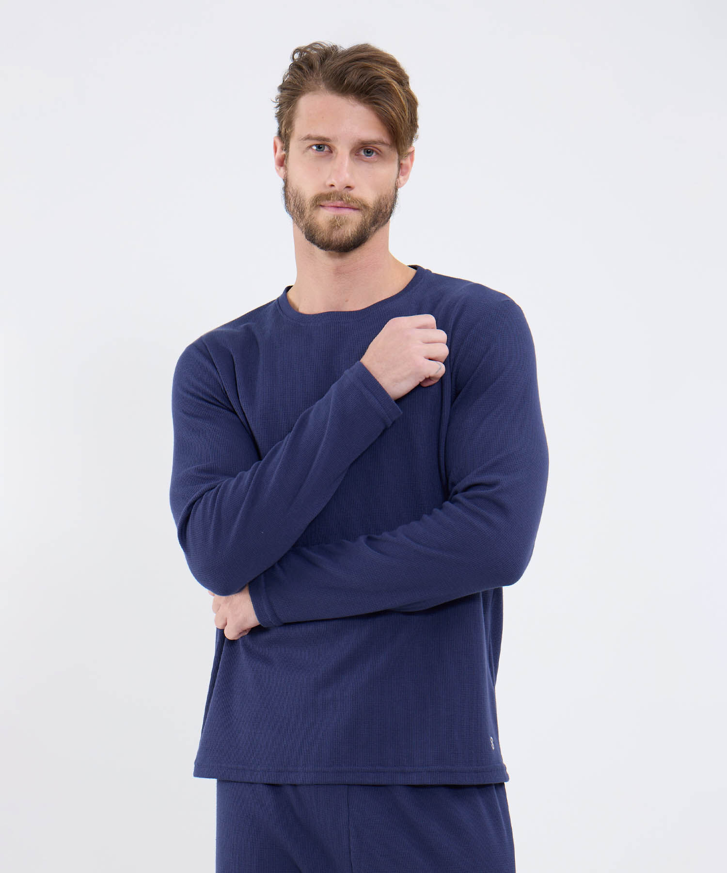 Conjunto Pijama Camibuso Con Pantalon Para Hombre