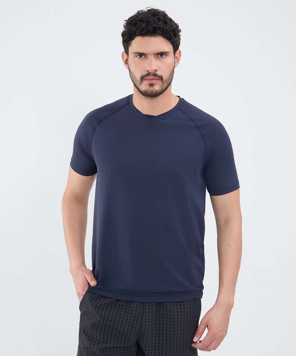 Camiseta Con Textura Para Hombre image number null