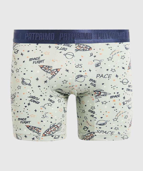 Pantaloncillo Pack X2 Boxer Medio En Algodon  image number null