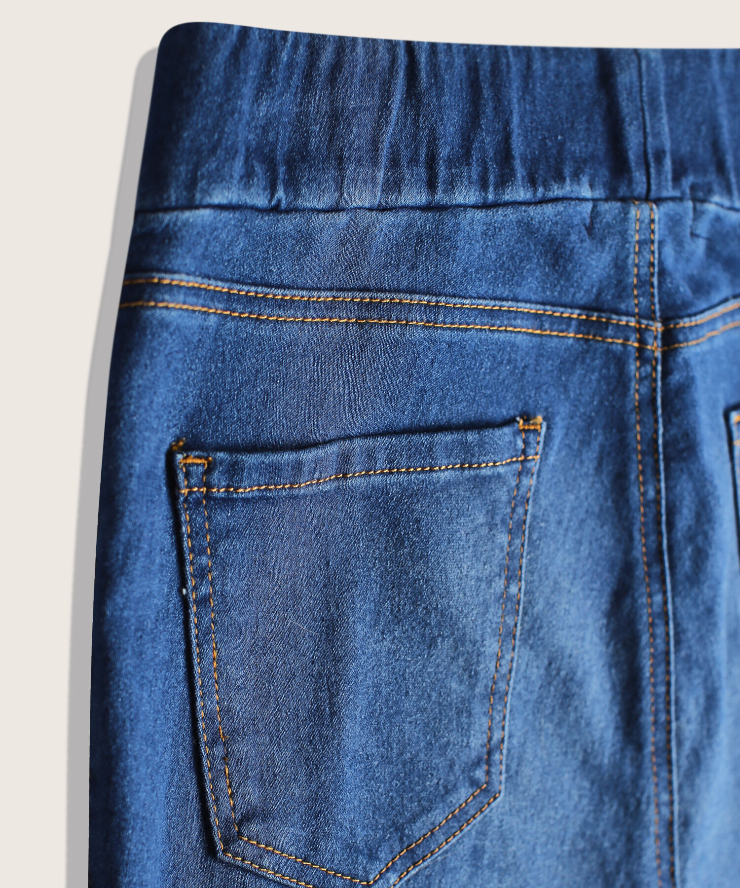 Jegging Tiro Alto Con Costuras 