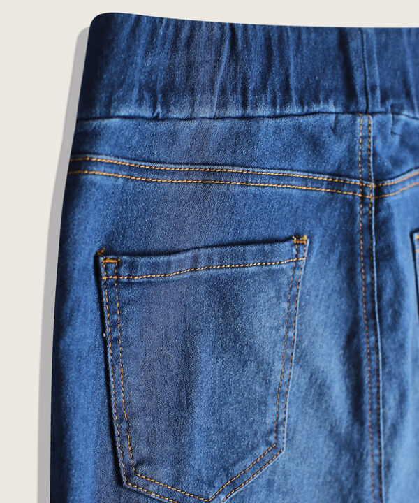 Jegging Tiro Alto Con Costuras 