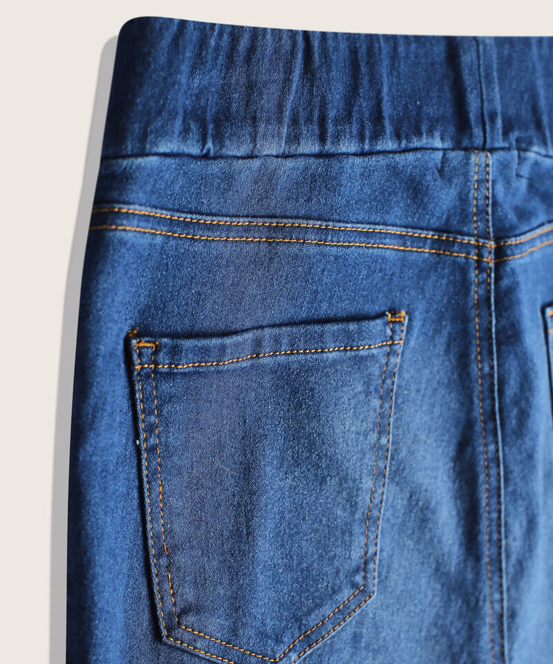 Jegging Tiro Alto Con Costuras 