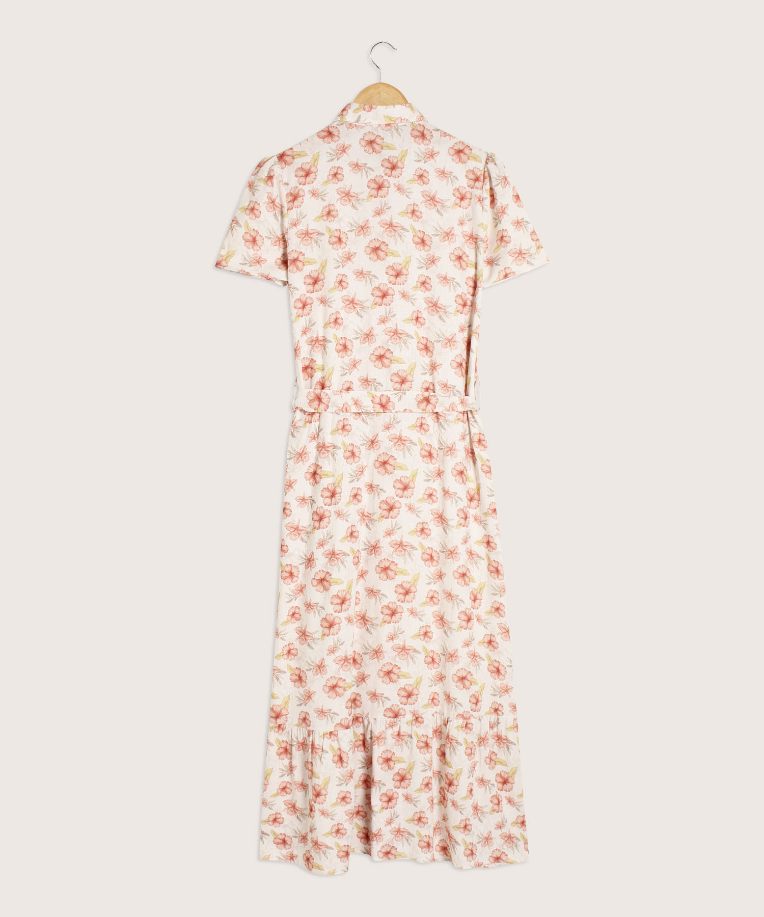 Vestido Estampado Camisero