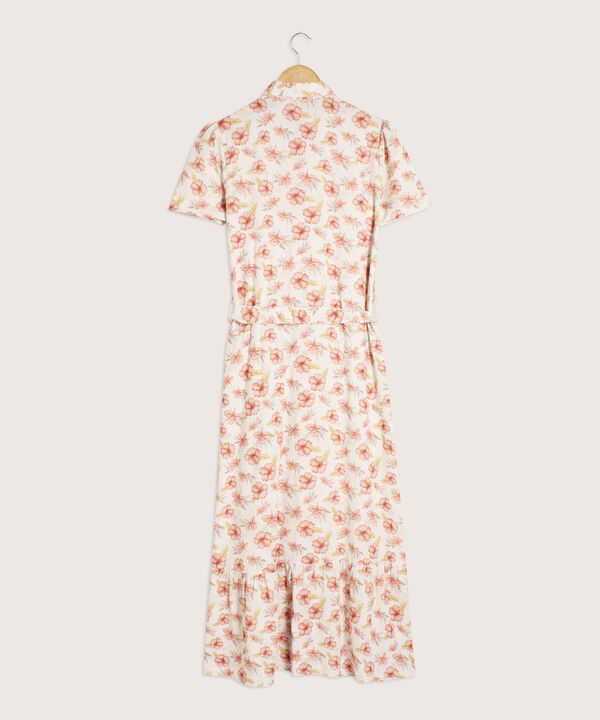 Vestido Estampado Camisero