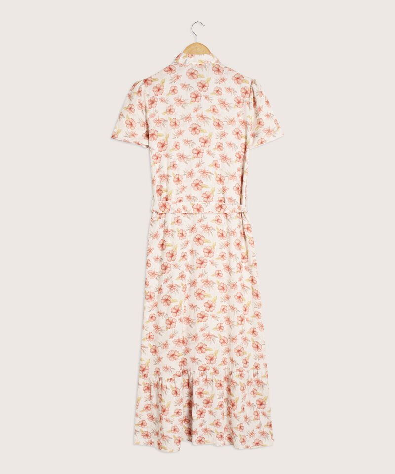 Vestido Estampado Camisero