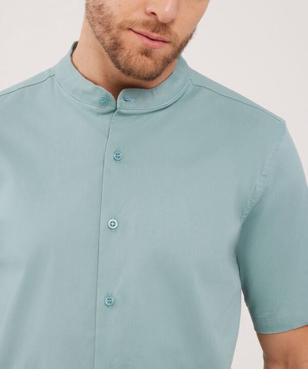 Camisa Cuello Neru Unicolor Slim Fit