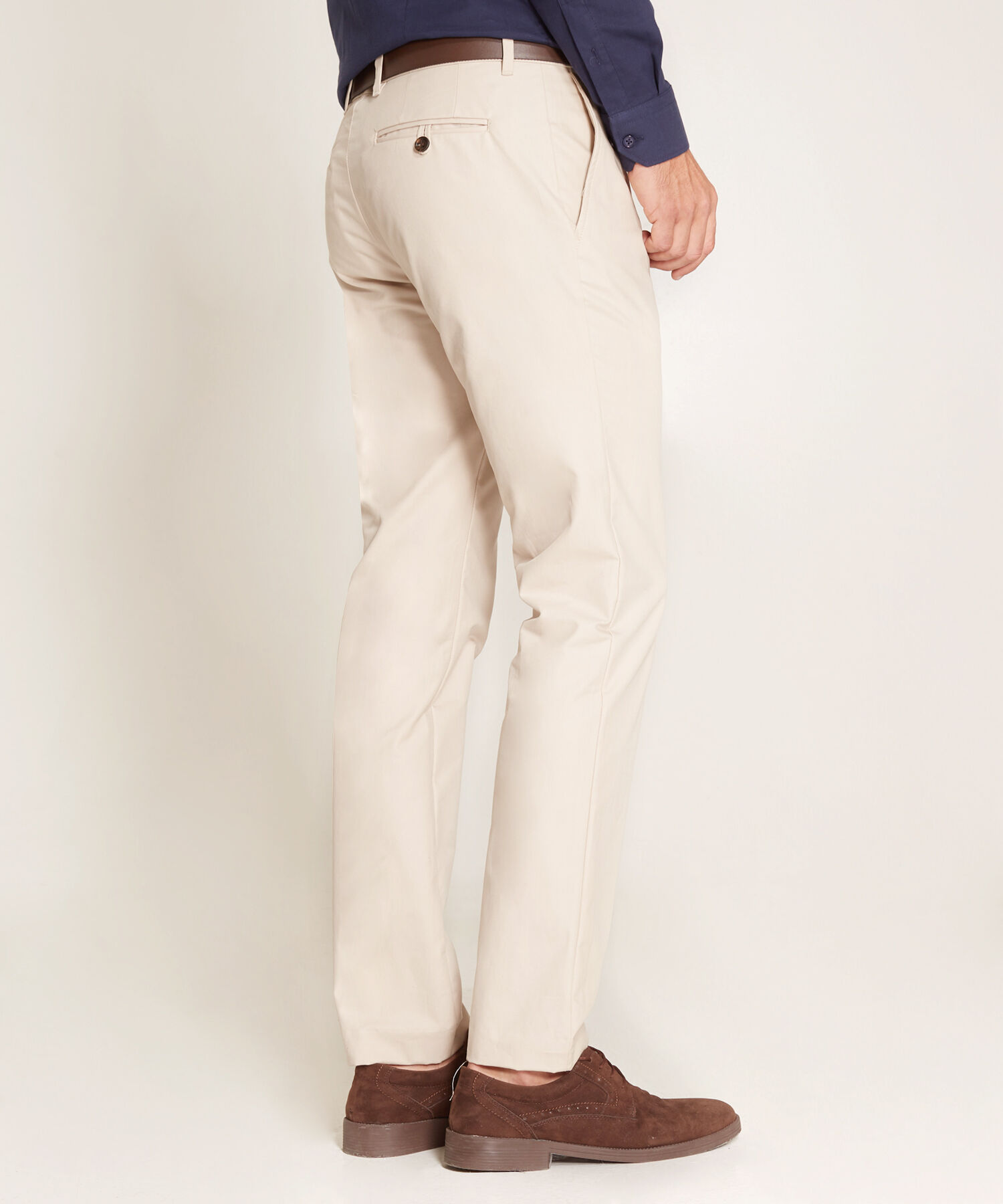 Pantal&oacute;n Chino Unicolor Para Hombre