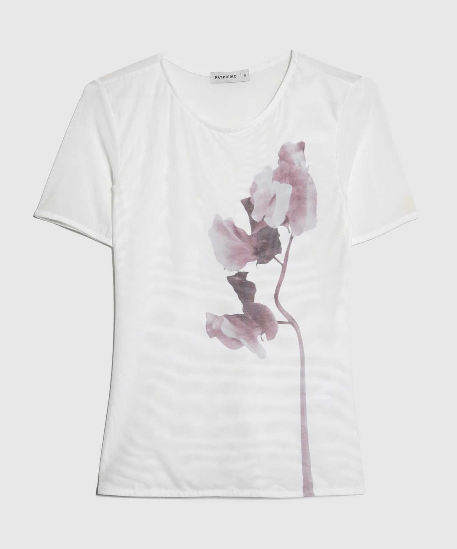 Camiseta Estampado Floral